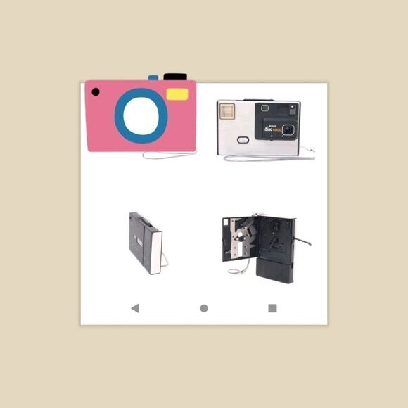 Kodak Disc 4000 Compact Slimline Retro FILM Camera in VGC, Retro - Picture 2 of 3